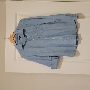 Light Chambray Button-Up Shirt